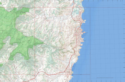 Getlost Map 9028-1S Kiama Topographic Map V14d 1:25,000 NSW