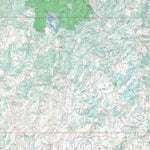 Getlost Map 9540-1S Dunoon Topographic Map V14d 1:25,000 NSW