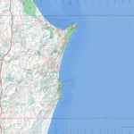 Getlost Map 9640-4S Byron Bay Topographic Map V14d 1:25,000 NSW