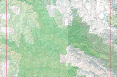 Getlost Map 9234-4N Nowendoc Topographic Map V14d 1:25,000 NSW