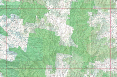 Getlost Map 9437-2N Brooklana Topographic Map V14d 1:25,000 NSW