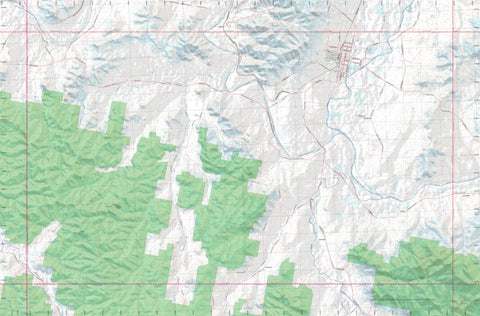 Getlost Map 9033-3S Denman Topographic Map V14d 1:25,000 NSW
