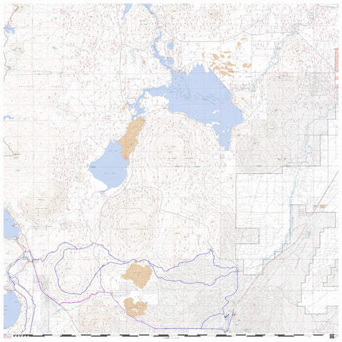 Central Oregon SxS Where to Ride Oakridge Map#4 update 12/2020