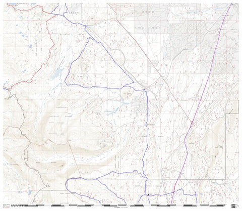 Central Oregon SxS Where to Ride Oakridge Map#7 Updated