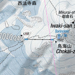 Iwaki-san Daikoku-zawa Ski Touring (Aomori Prefecture, Japan)