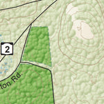 Grafton Lakes State Park Trail Map South