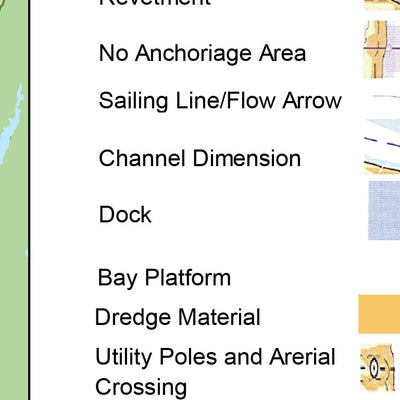 Atchafalaya River Chart 25 - Myette Point, LA