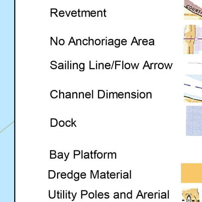 Atchafalaya River Chart 46 - Gulf of Mexico 1