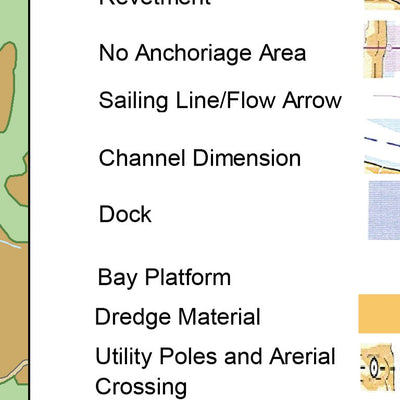 Atchafalaya River Chart 38 - St. Mary Parish, LA