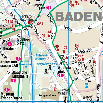 Citymap Baden-Baden 2021