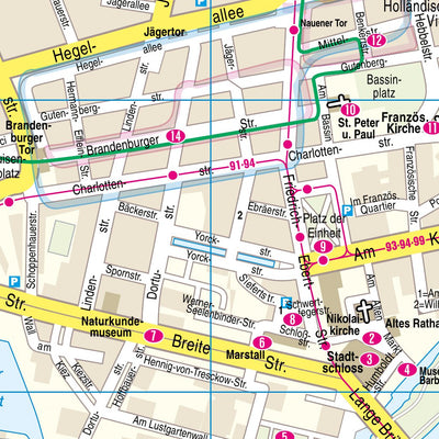 Citymap Potsdam 2021
