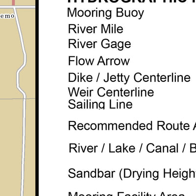 Lower Mississippi Chart 11 - River Mile 845.7 to 832.3