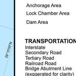 Lower Mississippi Chart 102 - Pass a Loutre River Mile 11.4 to 15.0
