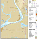 Lower Mississippi Chart 36 - River Mile 589.2 to 578.7