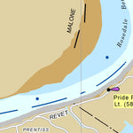 Lower Mississippi Chart 36 - River Mile 589.2 to 578.7