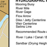 Lower Mississippi Chart 37 - River Mile 578.7 to 564.1