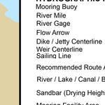 Lower Mississippi Chart 50 - River Mile 461.7 to 450.9