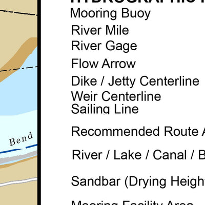 Lower Mississippi Chart 39 - River Mile 558.0 to 548.5