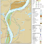 Lower Mississippi Chart 44 - River Mile 519.8 to 507.2