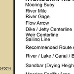 Lower Mississippi Chart 62 - River Mile 352.6 to 341.0