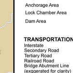 Lower Mississippi Chart 54 - River Mile 429.4 to 417.6