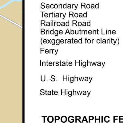 Lower Mississippi Chart 64 - River Mile 334.9 to 319.6