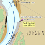 Lower Mississippi Chart 72 - River Mile 259.6 to 247.2