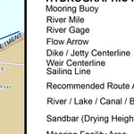 Lower Mississippi Chart 61 - River Mile 360.7 to 351.1