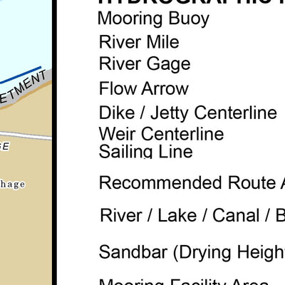 Lower Mississippi Chart 61 - River Mile 360.7 to 351.1