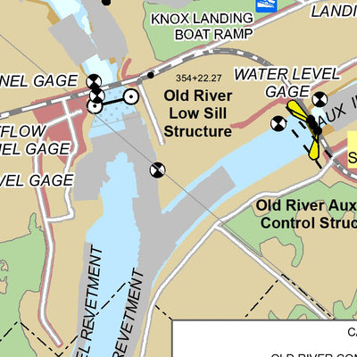 Lower Mississippi Chart 67 - River Mile 316.4 to 302.7