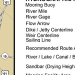 Lower Mississippi Chart 71 - River Mile 270.8 to 259.6