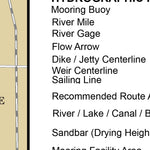 Lower Mississippi Chart 8 - River Mile 879.5 to 866.4