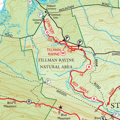 Delaware Water Gap & Kittatinny (North #1/Stokes - Map 122) : 2021 : Trail Conference
