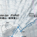 A3 SIZE - Yotei-zan Ski Touring Routes (Hokkaido, Japan)