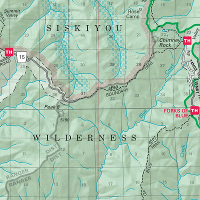 Six Rivers National Forest Visitor Map (North)