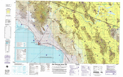 Sonoyta, 1993, 4th edition of JOG Air NH-12-1 at 250000 scale