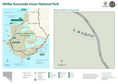 Dhilba Guuranda-Innes National Park - Browns Beach campground