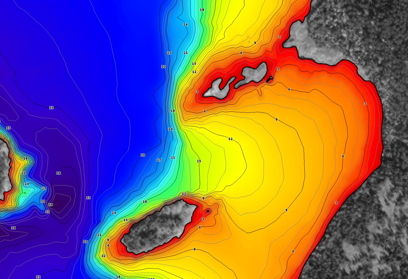 AEM Horseshoe Lake Map by Angler's Edge Mapping Avenza Maps