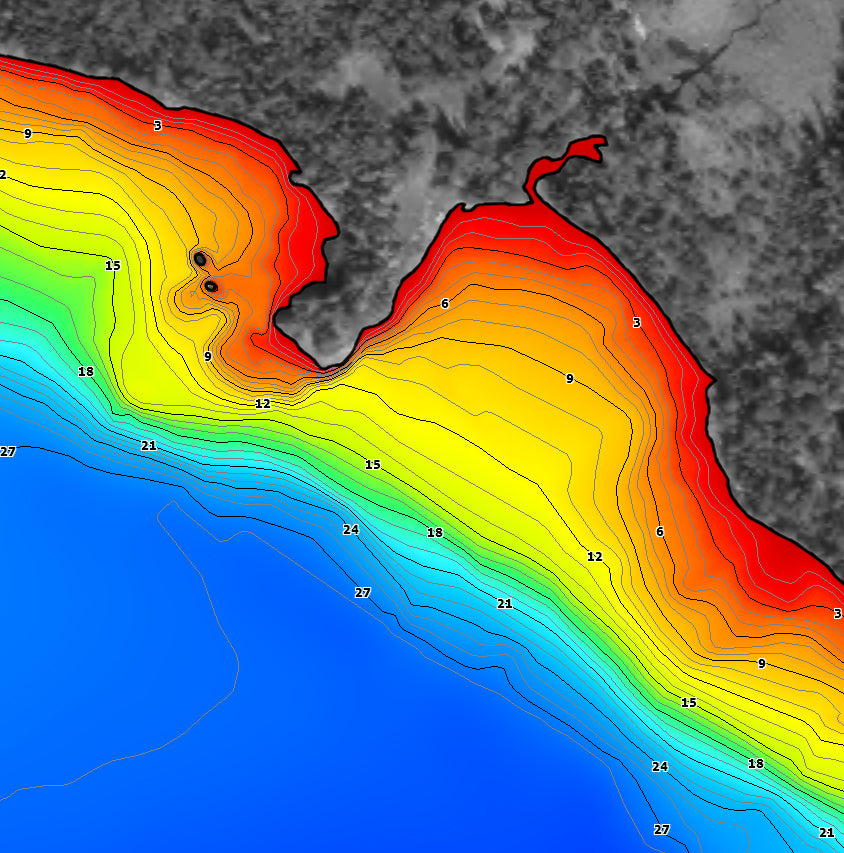 AEM Horseshoe Lake Map by Angler's Edge Mapping Avenza Maps