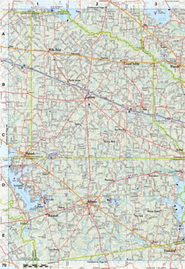 Texas Atlas & Gazetteer Page 70
