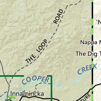 Innamincka Regional Reserve Map