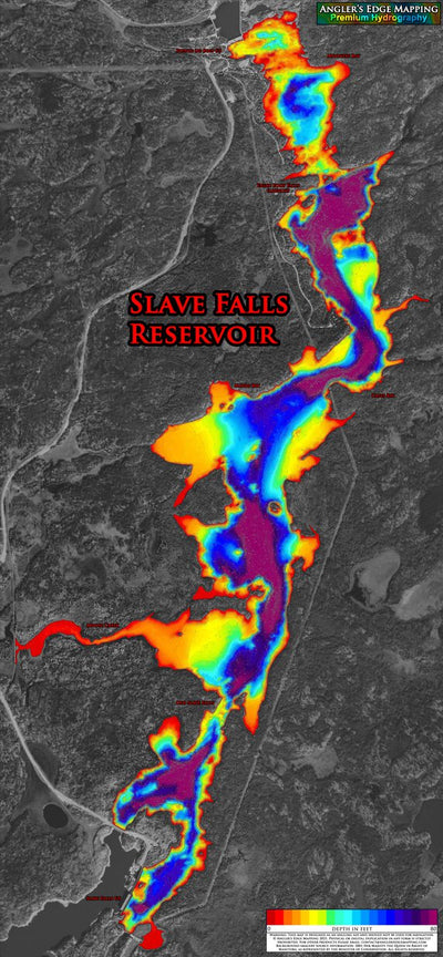AEM Slave Falls Reservoir (Pointe du Bois to Slave Falls)