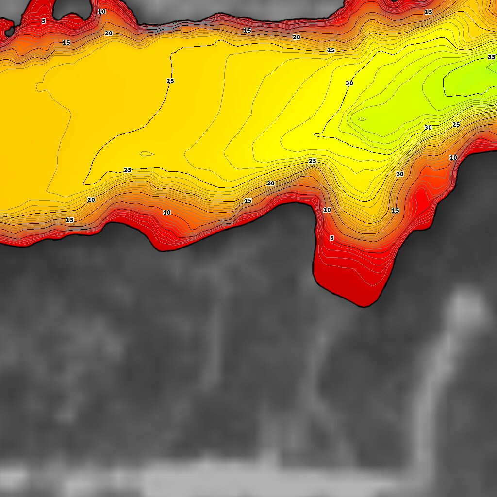 AEM Lower Black Sturgeon Lake Map by Angler's Edge Mapping Avenza Maps