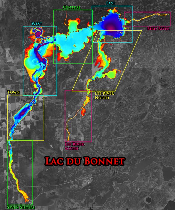 AEM Lac du (Bundle) Map by Angler's Edge Mapping Avenza Maps