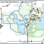 Lake Elmo Park Reserve Summer Map