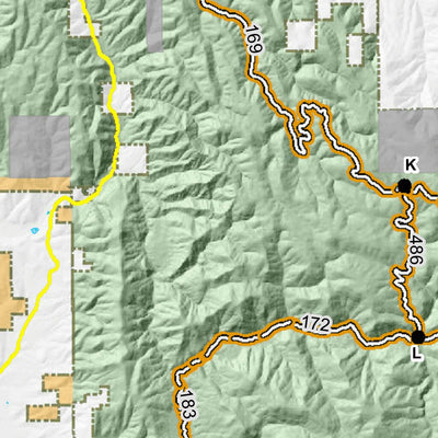 Payette National Forest Winter Travel Map West Half 2019