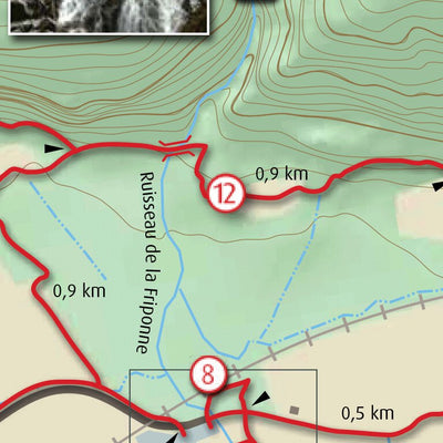 Réserve nationale de faune de Cap‑Tourmente : carte des sentiers pédestres