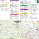 Trail Map# 11, Rampart Range Area, Pikes Peak Region Series