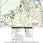 Trail Map# 10, Garden of the Gods, Rampart Range Area in the Pikes Peak Region