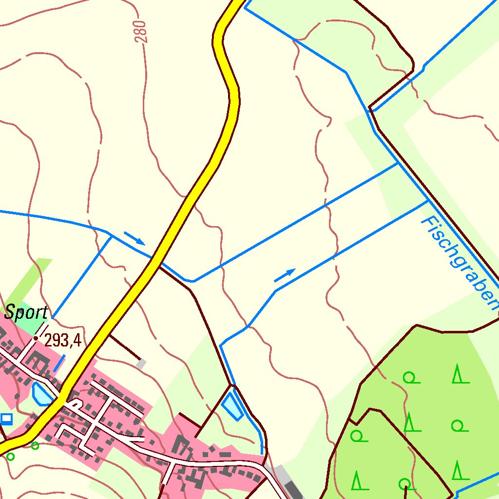 Bad Salzungen [5127] Map by Thuringer Landesamt Fur Bodenmanagement Und ...